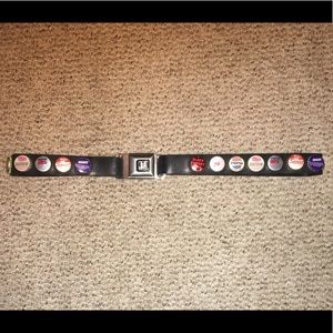 Pop Bottle Top Seat Belt